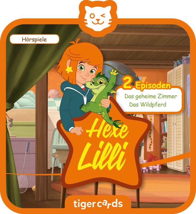 Produktbild Tigermedia Tigercard Hexe Lilli: Das geheime Zimmer Das Wildpferd (Deutsch)