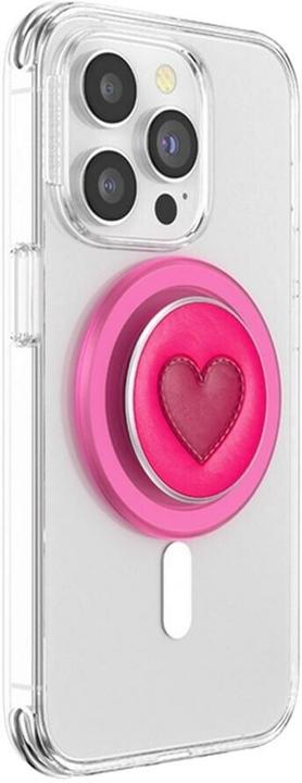 Actual product image PopSockets Halterung Stitched Sweet Heart MagSafe, Befestigung