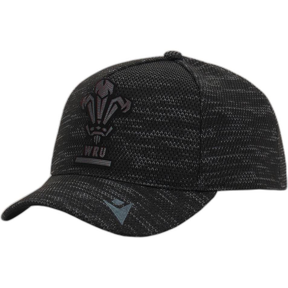 Macron, Unisex, Cap, ütze pays de galles xv 2022/23, Schwarz, (M)