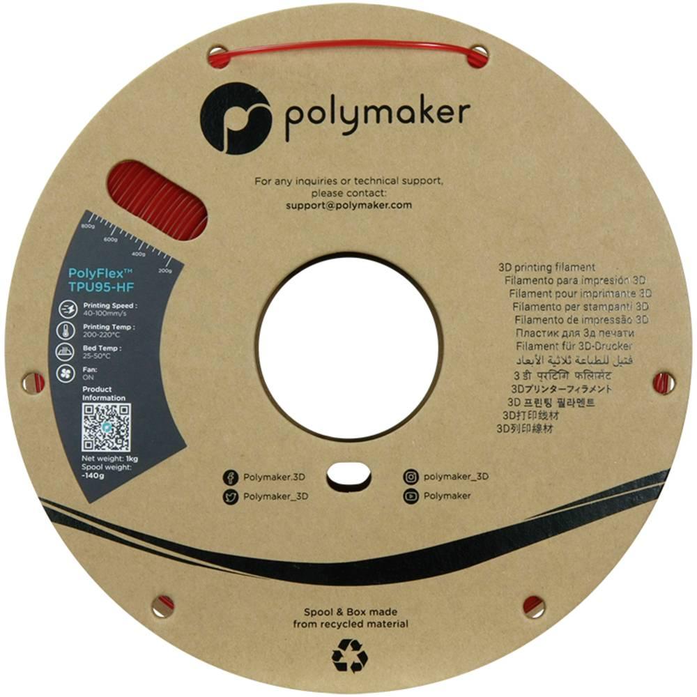 Thumbnail - Polymaker PD03007 TPU95-HF Filament TPU, Flexibles Filament flexibel, Highspeed Filament, UV-bestän (TPU, 1.75 mm, 1000 ...