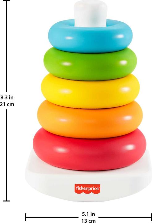 Actual product image Fisher-Price Eco colour ring pyramid