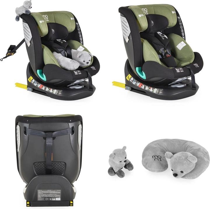 Image du produit Moni Siège enfant i-Size Serengeti (Rehausseur de siège pour enfant, Norme ECE R129/i-Size)