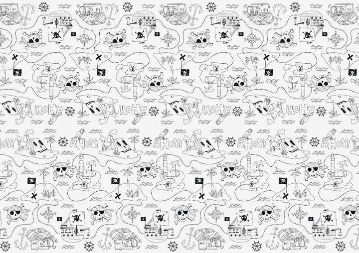 Actual product image Unique Ahoy piratesque (137 x 213 cm)