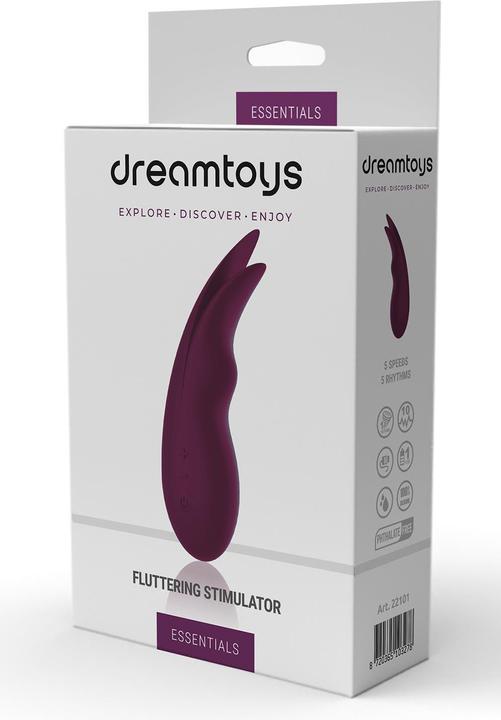 Produktbild Dream Toys Fluttering Stimulator Essentials stymulator łechtaczki Purple