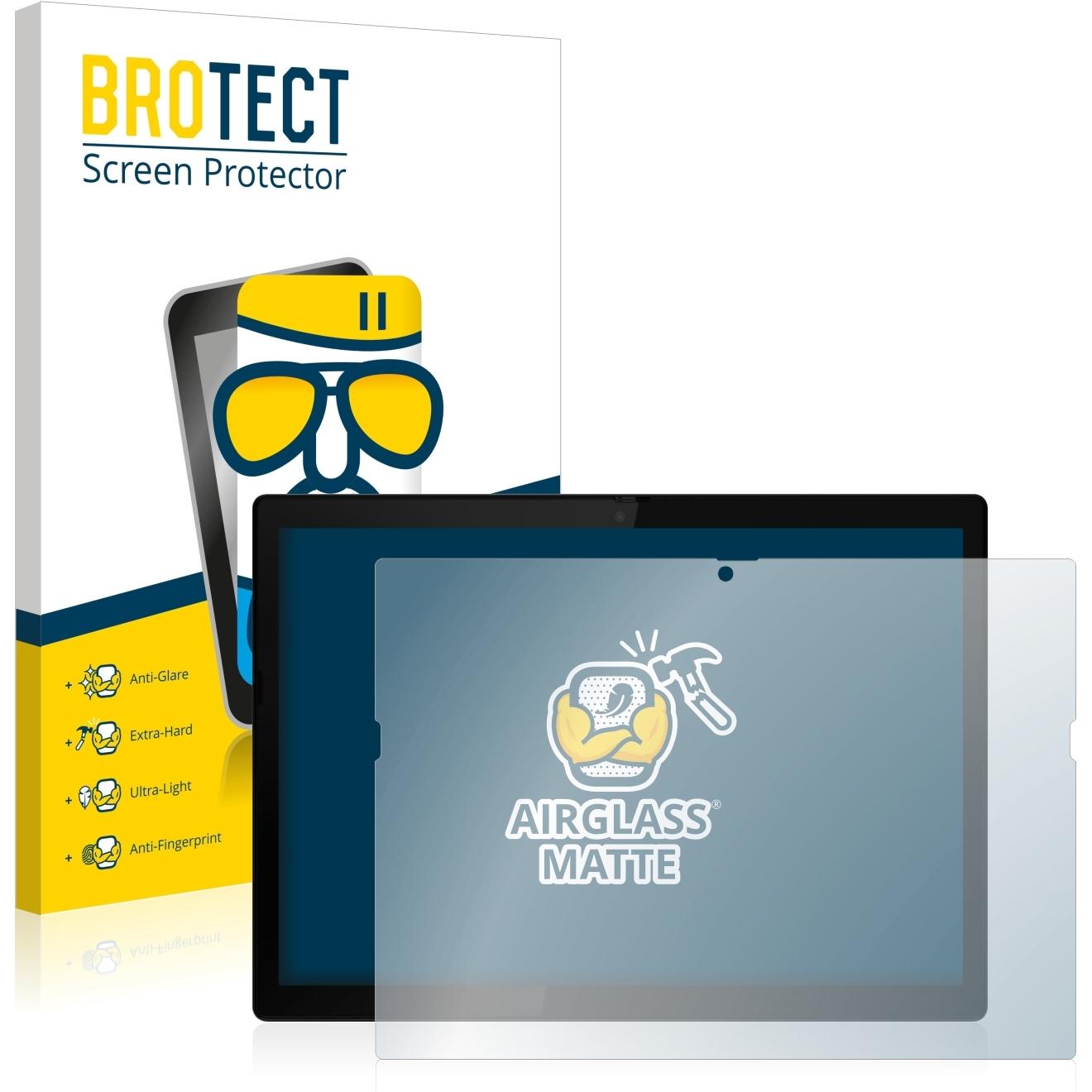 BROTECT AirGlass Panzerglasfolie Matt (1 Stück, ThinkPad X12), Tablet Schutzfolie