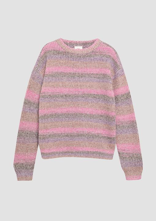 Produktbild S.Oliver Strickpullover Gestreifter Strickpullover im Loose Fit (158, 164)