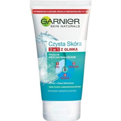 Garnier, Gesichtsmaske, Pure Score 3In1 Gel Peeling Mask 150Ml (150 ml)