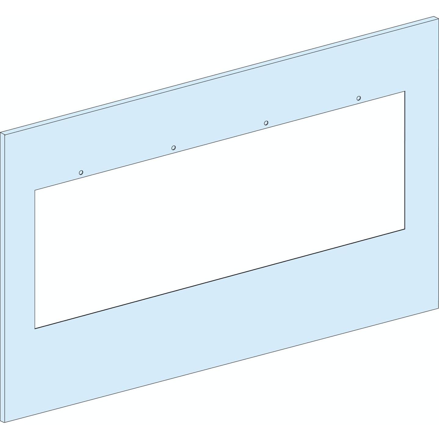 Schneider Prisma Plus G Metallabdeckung mit Ausschnitt für ISFT100 600x300mm LVS03320, Serverschrank Zubehör, Grau