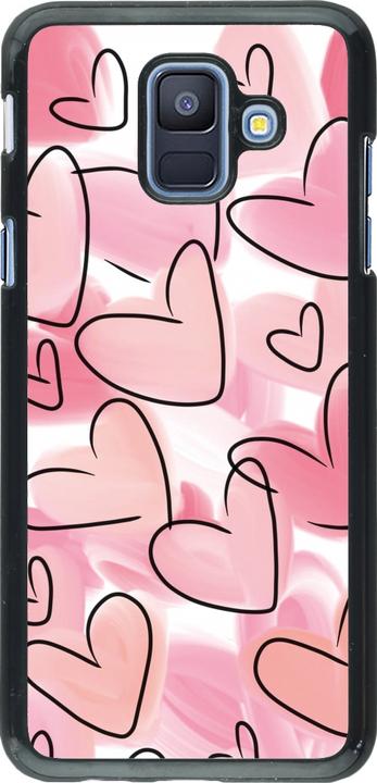 Immagine prodotto PhoneLook Coque Pasqua 2023 cuori rosa (Samsung Galaxy A6)
