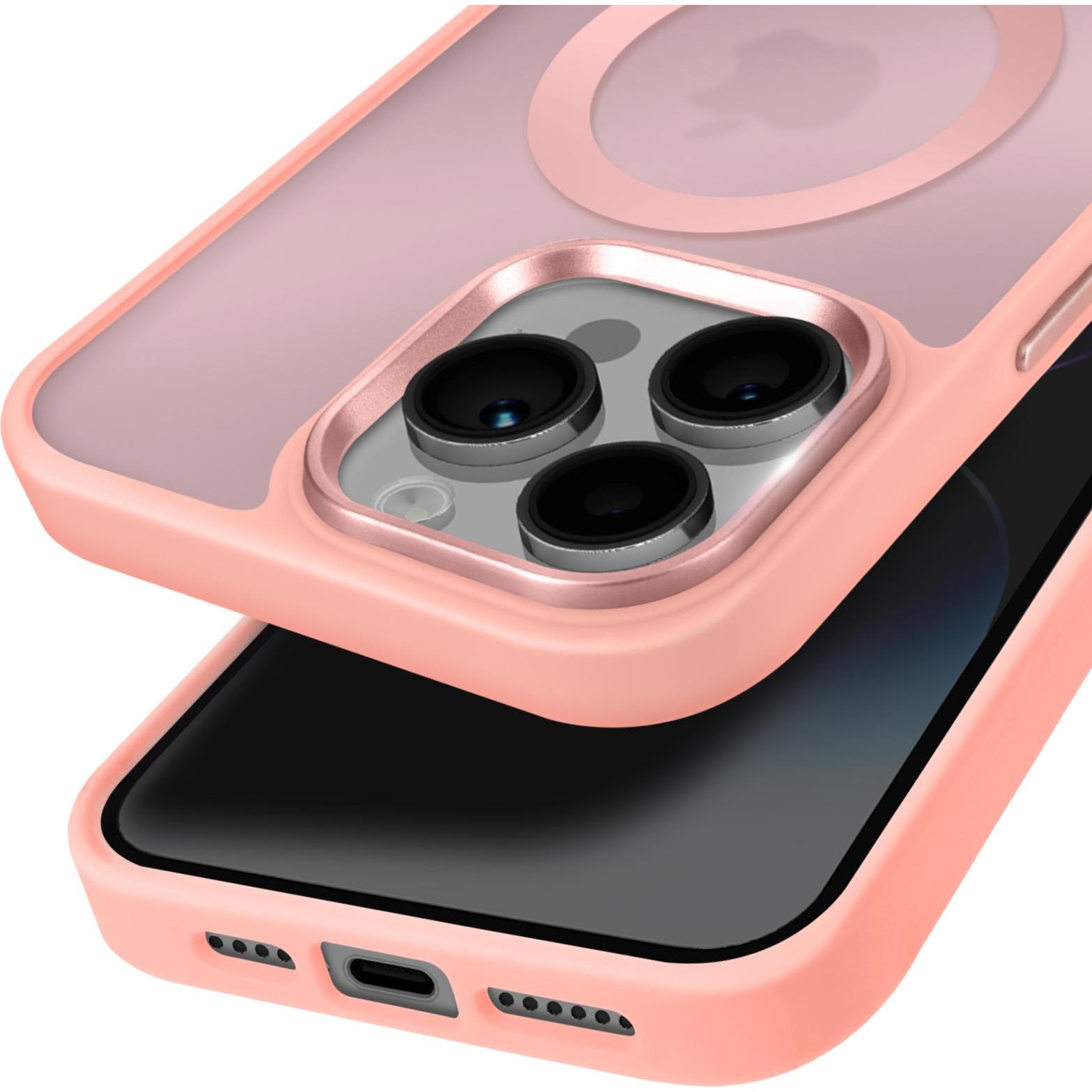 Thumbnail - Avizar Frost Color Case (Apple iPhone 14 Pro), Smartphone Hülle, Rosa