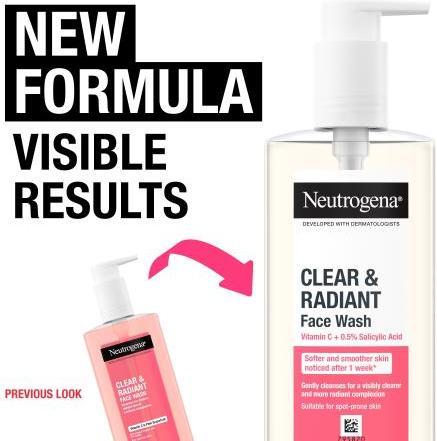 Immagine prodotto Neutrogena Clear & Radiant Face Wash (Gel detergente, 200 ml)