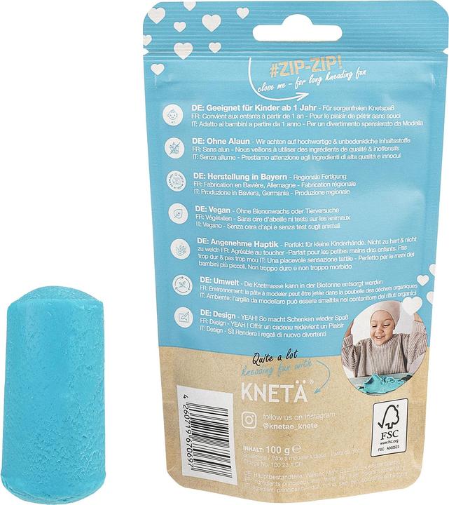 Produktbild Knetä Bag Türkis 100g