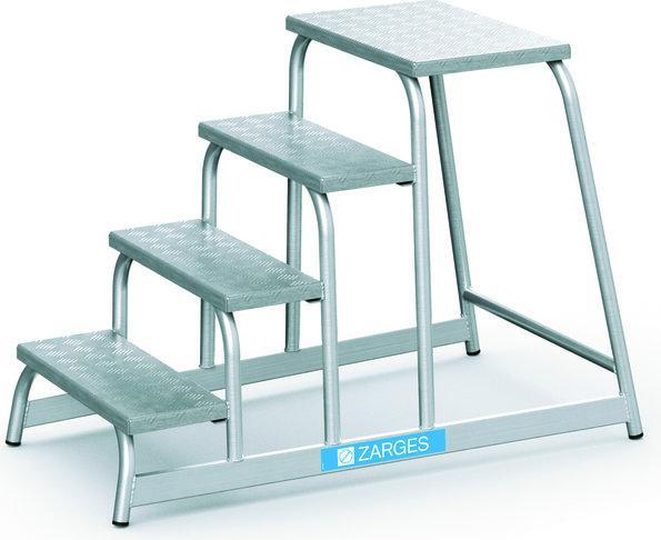 Actual product image Zarges Aluminium machine step (Scaffolding, 71.30 cm)