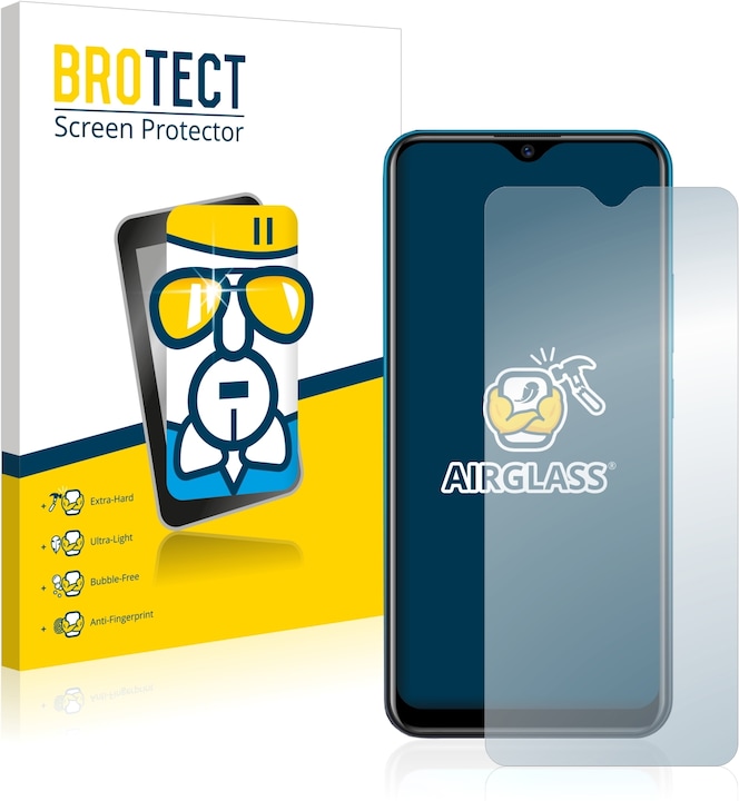 Actual product image BROTECT AirGlass Premium (1 Piece, Vivo Y17)