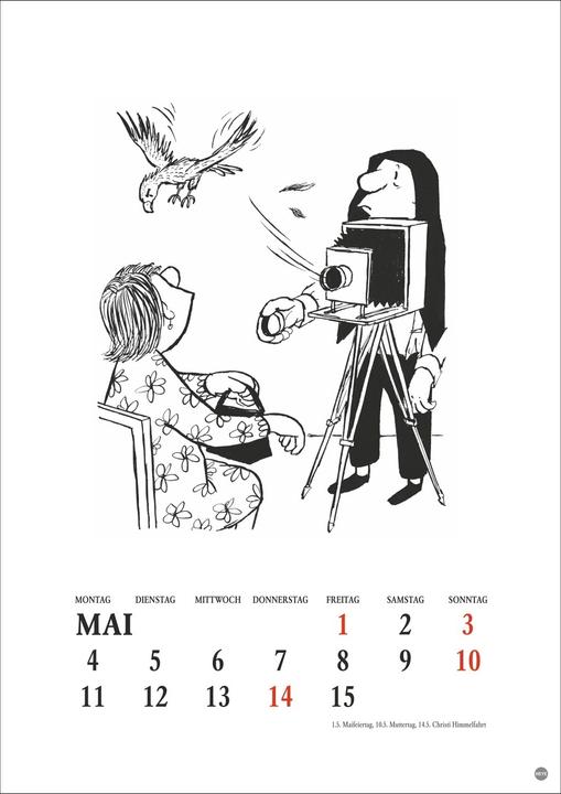 Produktbild Loriot Heile Welt Halbmonatskalender 2026 (Spezial)