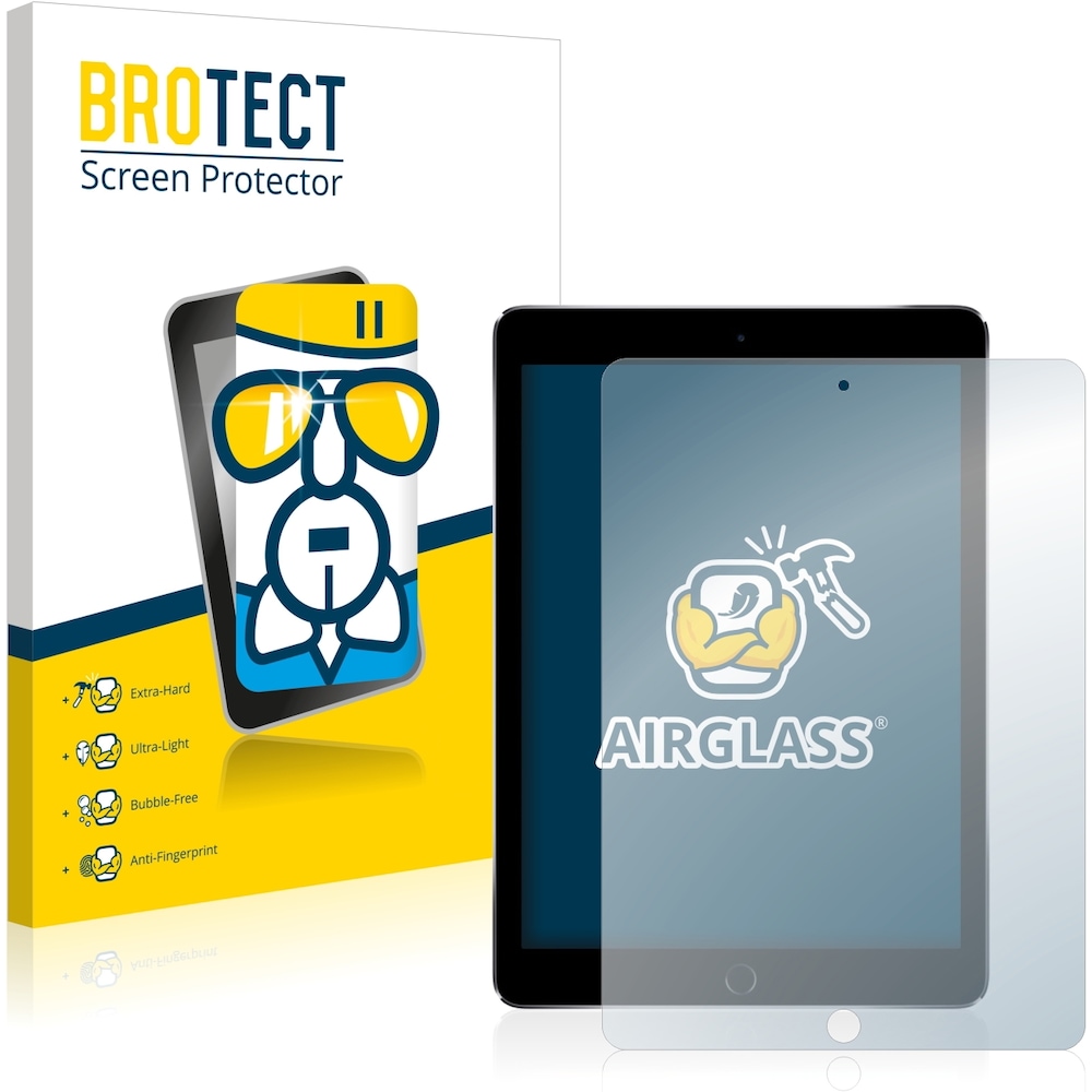 BROTECT AirGlass Panzerglasfolie (1 Stück, iPad Pro 9.7 2016 (1. Gen)), Tablet Schutzfolie