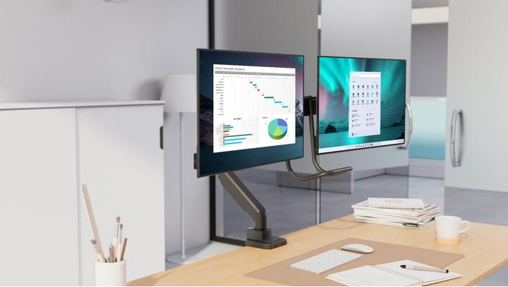 Image du produit Kensington SmartFit dual monitor arm, SmartFit dual (Tables, 32", 9 kg)