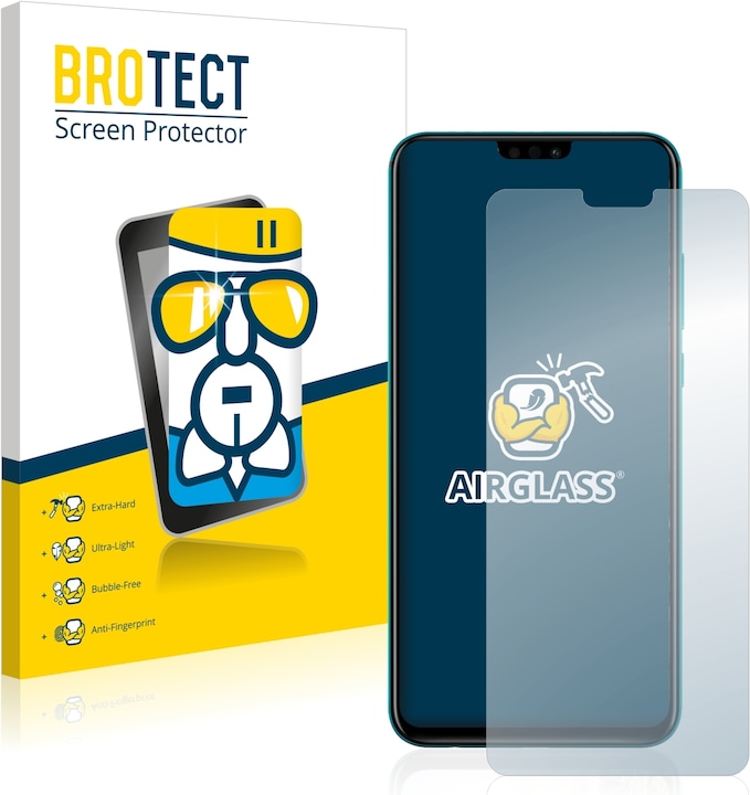 Actual product image BROTECT AirGlass Glass (1 Piece, Honor 9X Lite)
