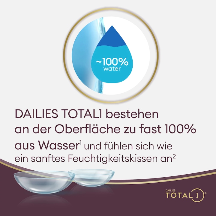 Productafbeelding Dailies Total1 Totaal 1 (30 Stuk, Daglens, Sferisch)