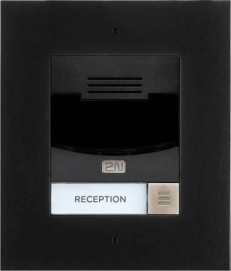 Produktbild 2N IP Türstation IP Solo ohne Kamera, Wandmontage, schwarz (Kabelgebunden)