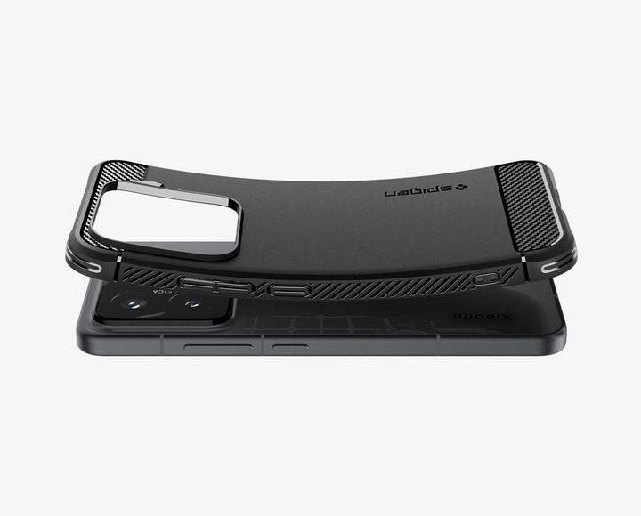 Actual product image Spigen Xiaomi 15 Case Rugged Armor Matte Black (Xiaomi 15)