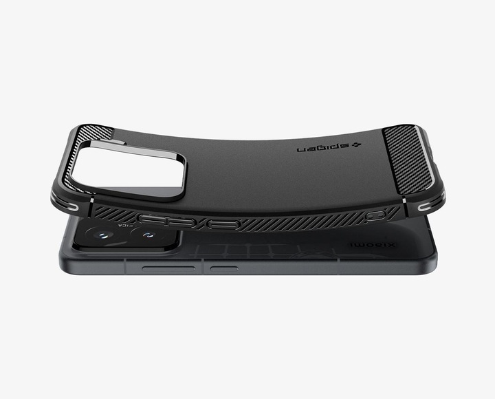 Actual product image Spigen Xiaomi 15 Case Rugged Armor Matte Black (Xiaomi Redmi Note 15)