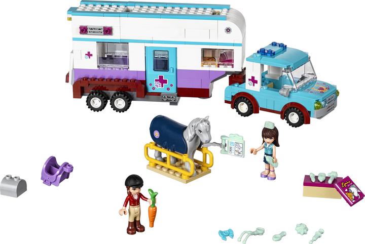 Image du produit LEGO Véhicule hippomobile et vétérinaire Friends (41125, LEGO Friends)