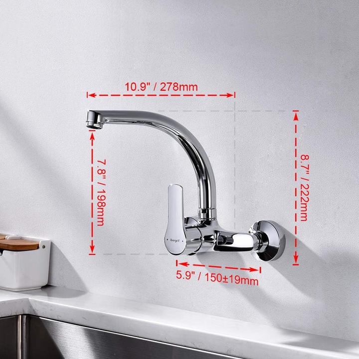 Produktbild Ibergrif Küchenarmatur für die Wandmontage