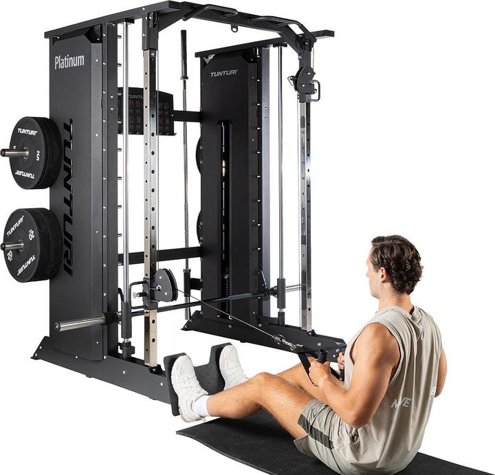 Actual product image Tunturi Platinum Full Smith/Functional Trainer mit Gewichtsstapel