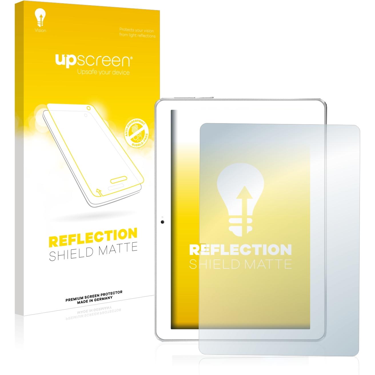 upscreen Reflection Shield Displayschutz Matt (1 Stück, X104 10), Tablet Schutzfolie