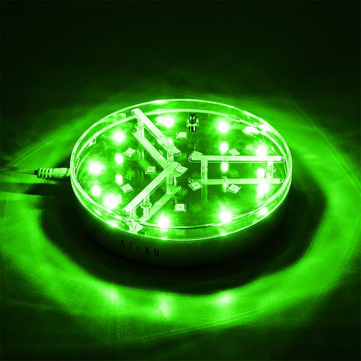 Actual product image Azlan LitLight LED Coaster Medium