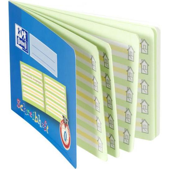 Oxford, Quaderni + Bloc Notes, Quaderno A5 Orizzontale (A5, Copertina Rigida)