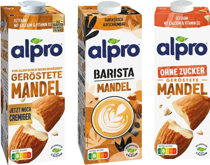 Image du produit Alpro Barista boisson aux amandes vegan 1l (1 x 100 cl)