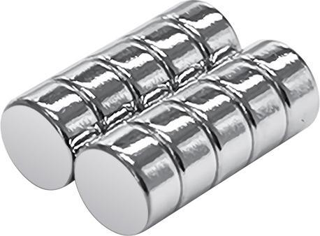 Produktbild RS PRO Neodym Magnet, Scheibe, 4mm x 2mm (1x)