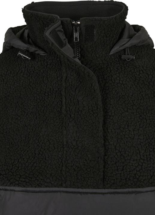 Immagine prodotto Urban Classics Giacca Sherpa Mix Pull Over da donna (4XL)