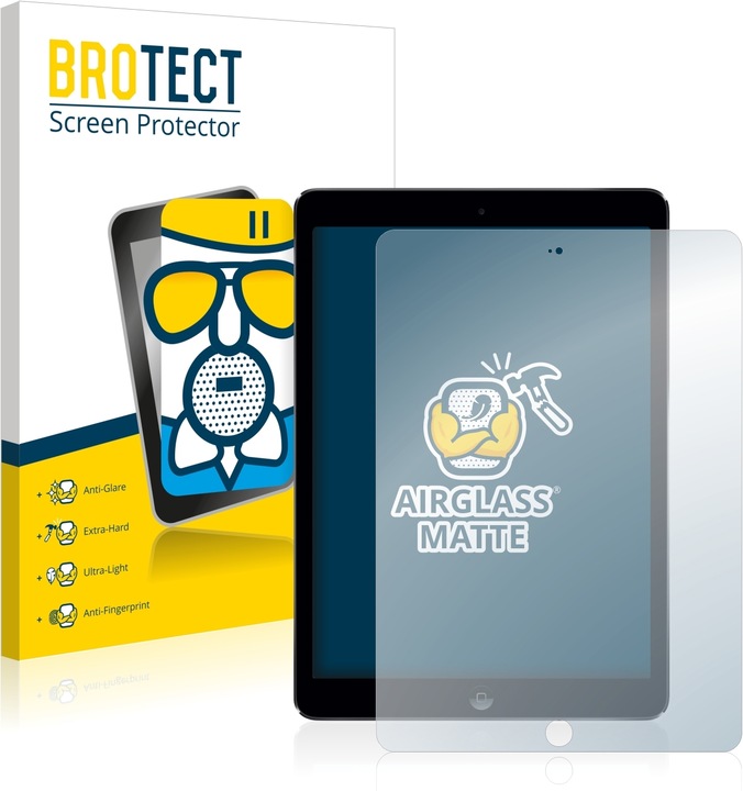 Productafbeelding BROTECT AirGlass Matte kogelwerende glasfolie (1 Stuk, iPad Air 2013 (1e generatie))