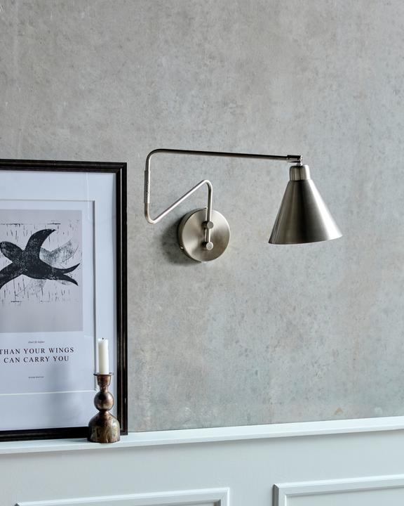 Produktbild House Doctor Wall lamp, HDGame, Brushed silver finish