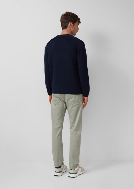 Produktbild s.Oliver Strickpullover Strickpullover aus Baumwolle mit Raglanärmeln (M)