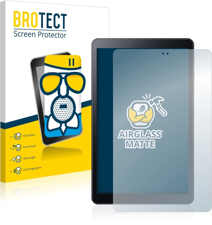 Produktbild BROTECT AirGlass Panzerglasfolie Matt (1 Stück, Galaxy Tab A 10.5)