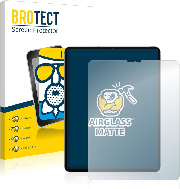Actual product image BROTECT AirGlass Glass Matte (1 Piece, IPad 12.9 Pro)
