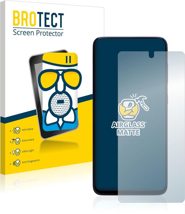 Actual product image BROTECT AirGlass Glass Matte (1 pcs., Samsung Galaxy M51)