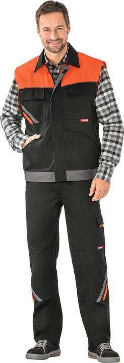 Produktbild Planam Weste schwarz/orange/zink M L (L)