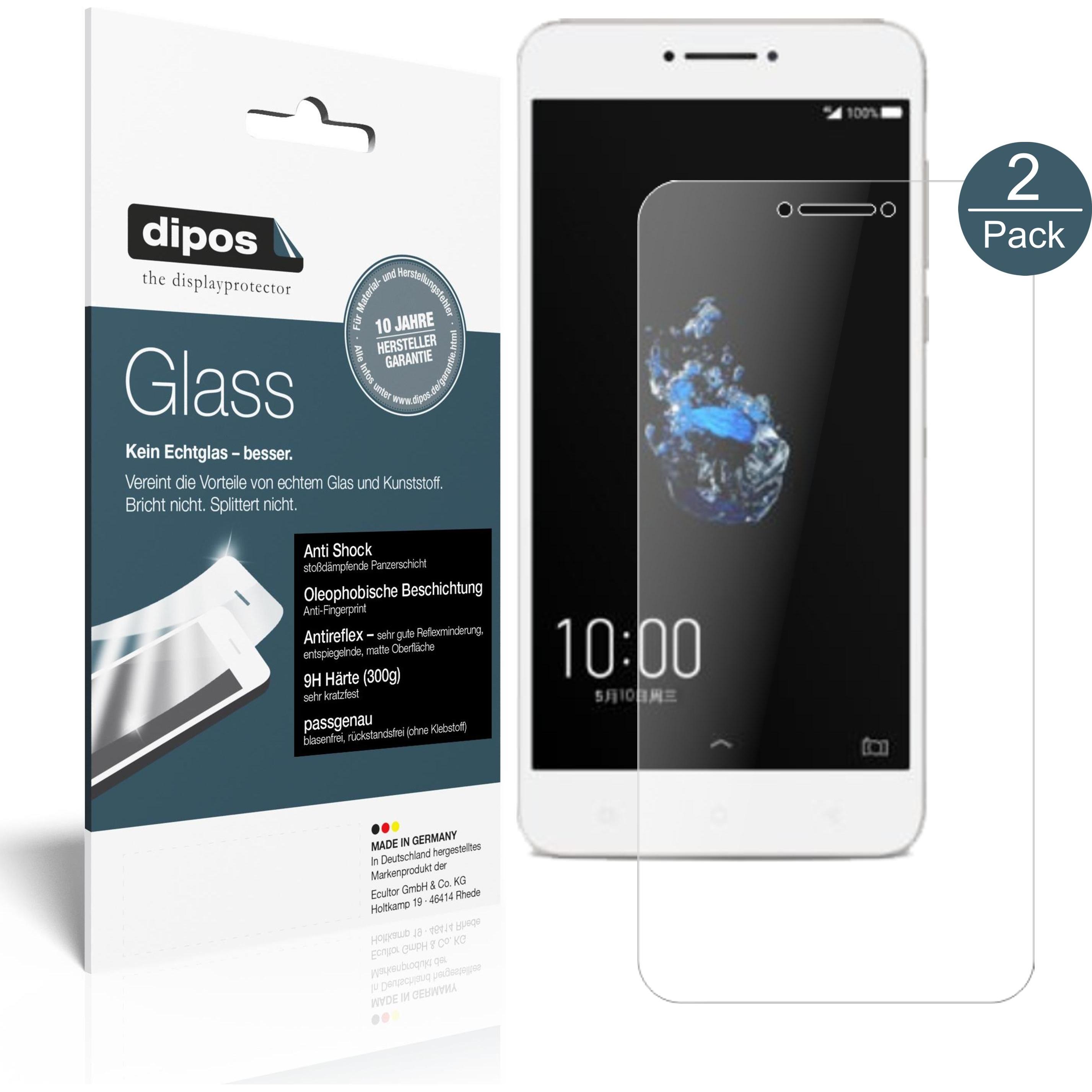Dipos Displayschutz Anti-Shock (1 Stück, Coolpad Cool Play 6), Smartphone Schutzfolie, Transparent