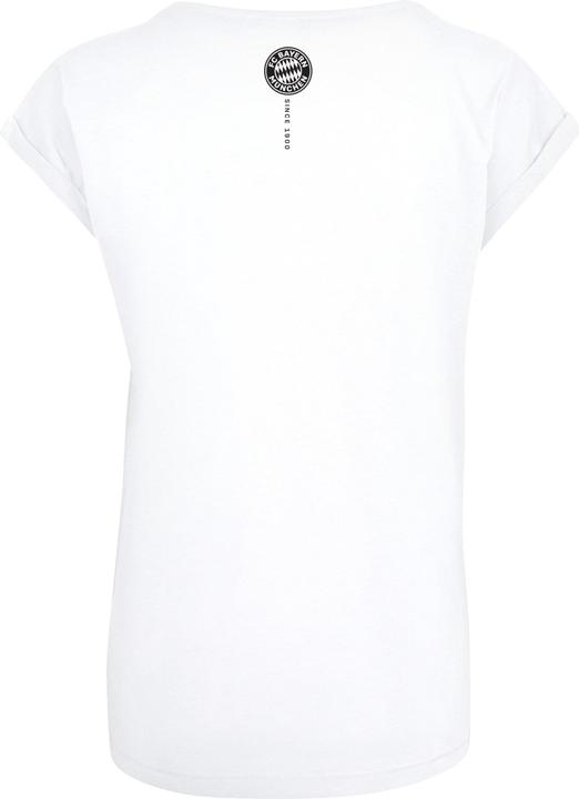Produktbild FC Bayern München Ladies Logo Vertical Extended Shoulder Tee - 115565 (4XL)