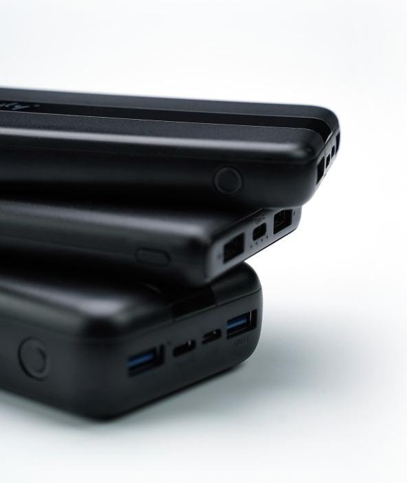 Productafbeelding Techly Power Bank Oplader 10000mAh 2x USB 1x USB-C met USB-C Kabel (10000 mAh, 10 W, 37 Wh)