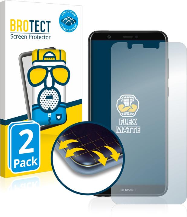 Produktbild BROTECT Full-Cover Displayschutz Matt (2 Stk.)