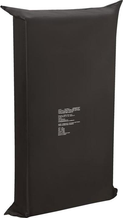 Produktbild HMS Faltbare Gymnastikmatratze Premium MGS01, 2400x1200mm, grau (50 mm)