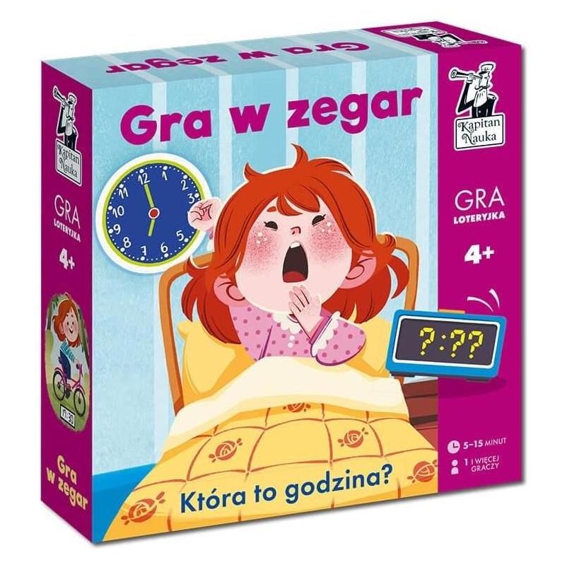 Kapitan Nauka Uhrenspiel. Wie spät ist es?