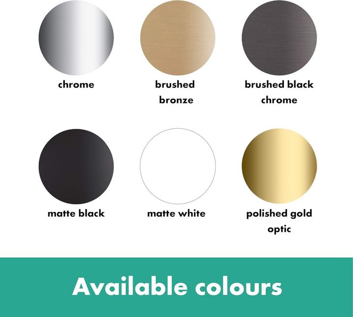 Immagine prodotto hansgrohe HG Set di installazione finito SHOWERSELECT S f UP termostato 2 Verbr bru nero cromo