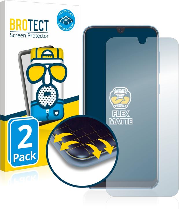 Actual product image BROTECT Full-Cover Protector Matte (2 pcs., Samsung Galaxy A40)